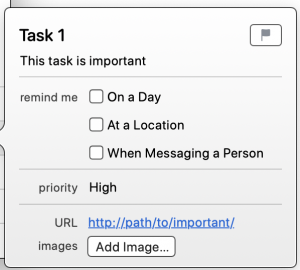 Edit the tasks.